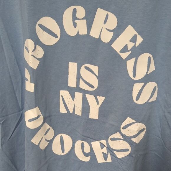 The Big Silence Blue Short Sleeve Tee - Picture 2 of 6